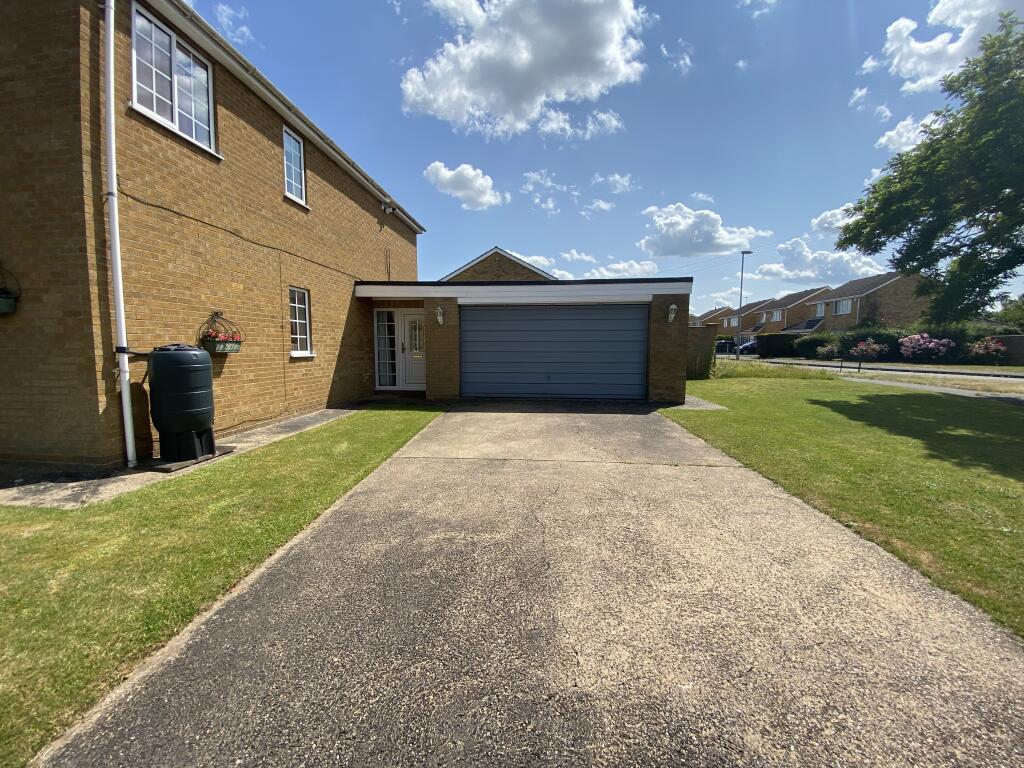 Driveway and garage