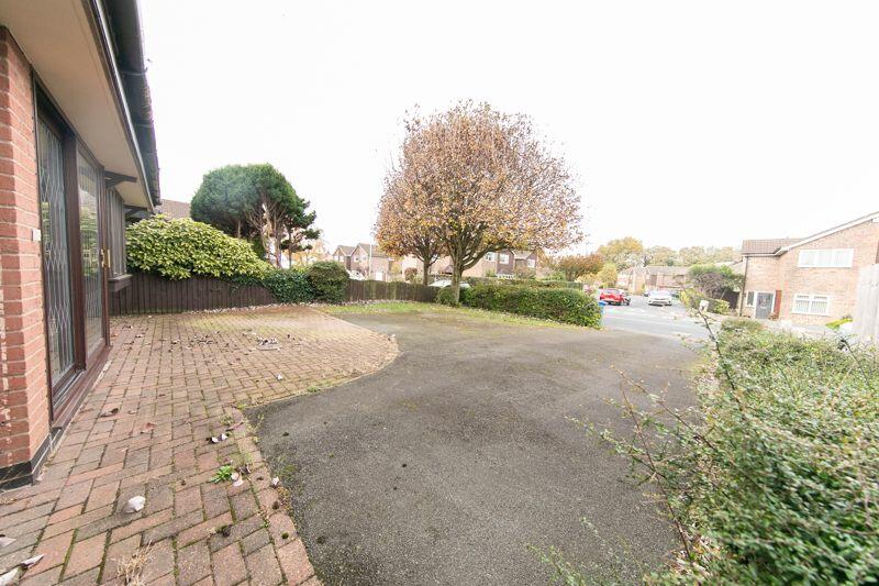 Driveway &amp; front garden