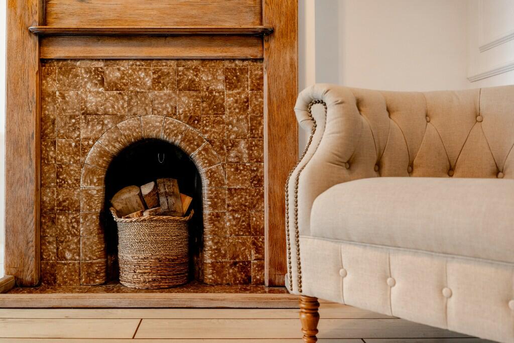 Charming fireplaces