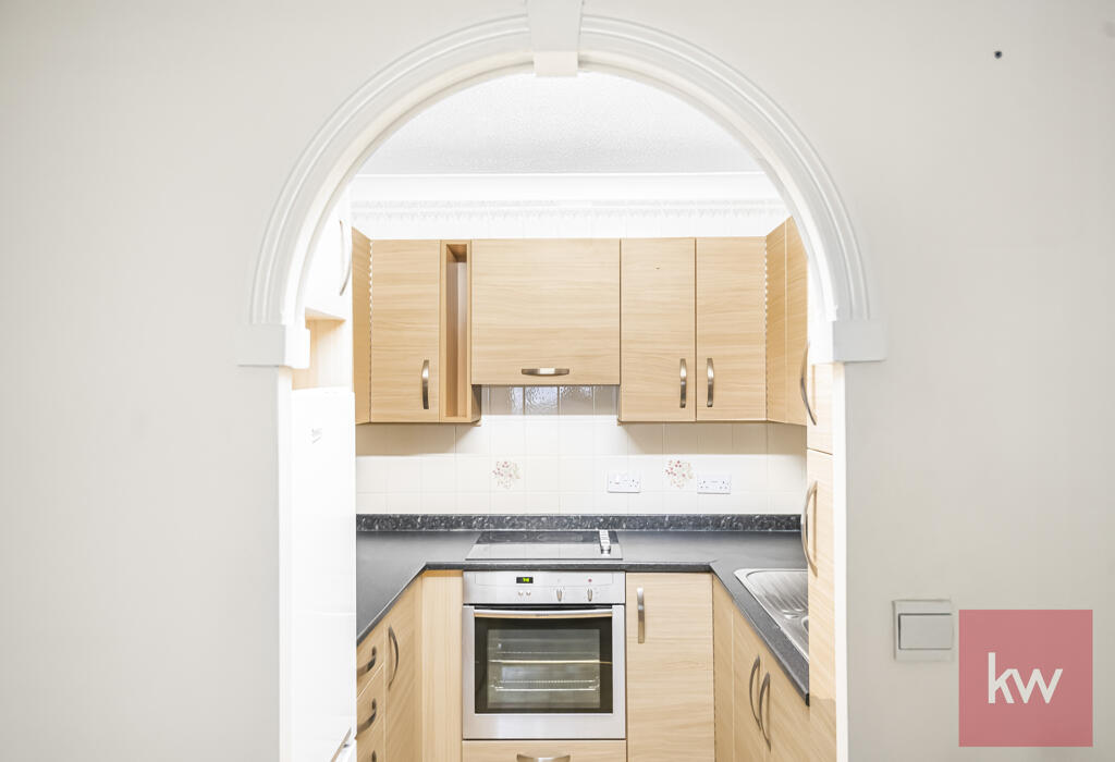 Archway into Kitchen