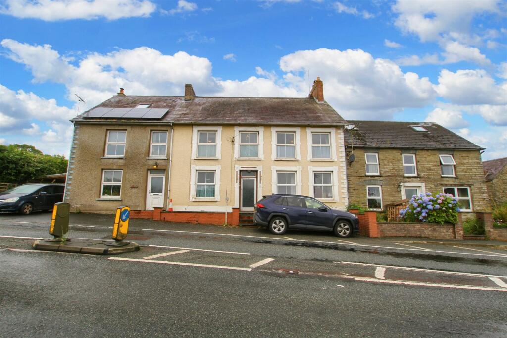 Front view of house