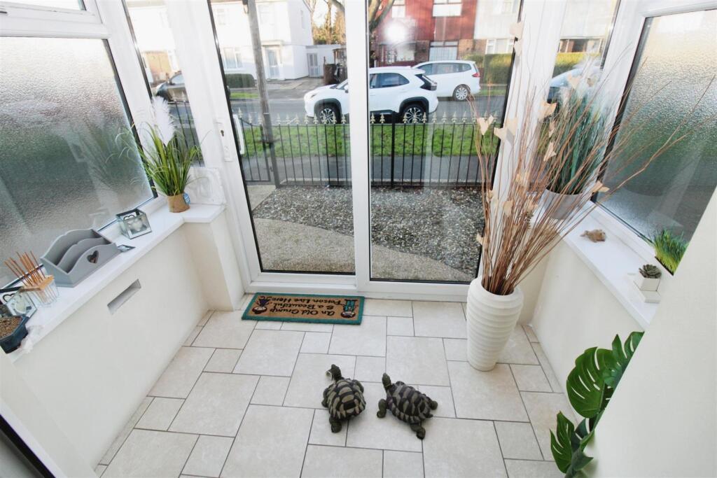 Rear Entrance Porch