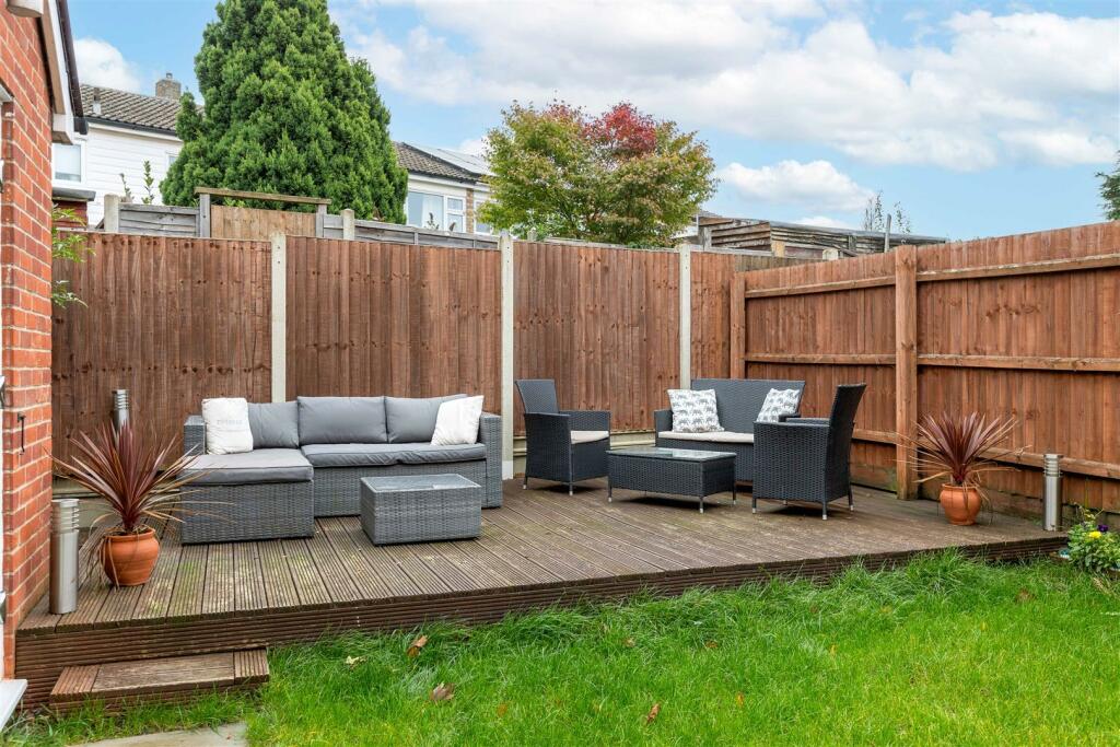 Entertaining Decking Area