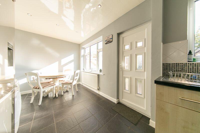 Kitchen and dining area