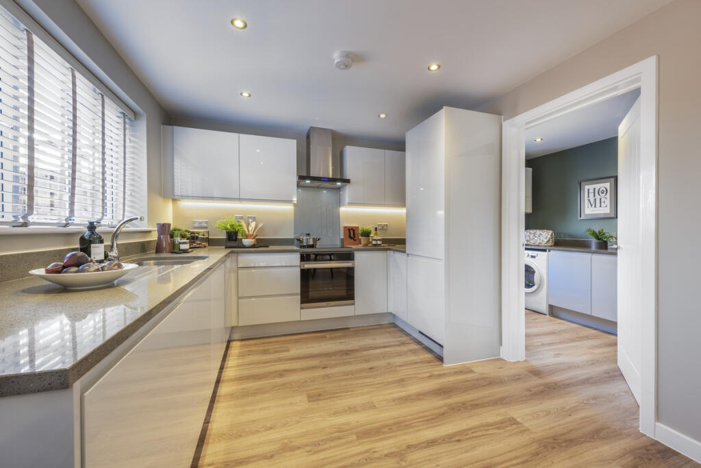 Indicative Kitchen/Dining Room, Contemporary Modern Decoration