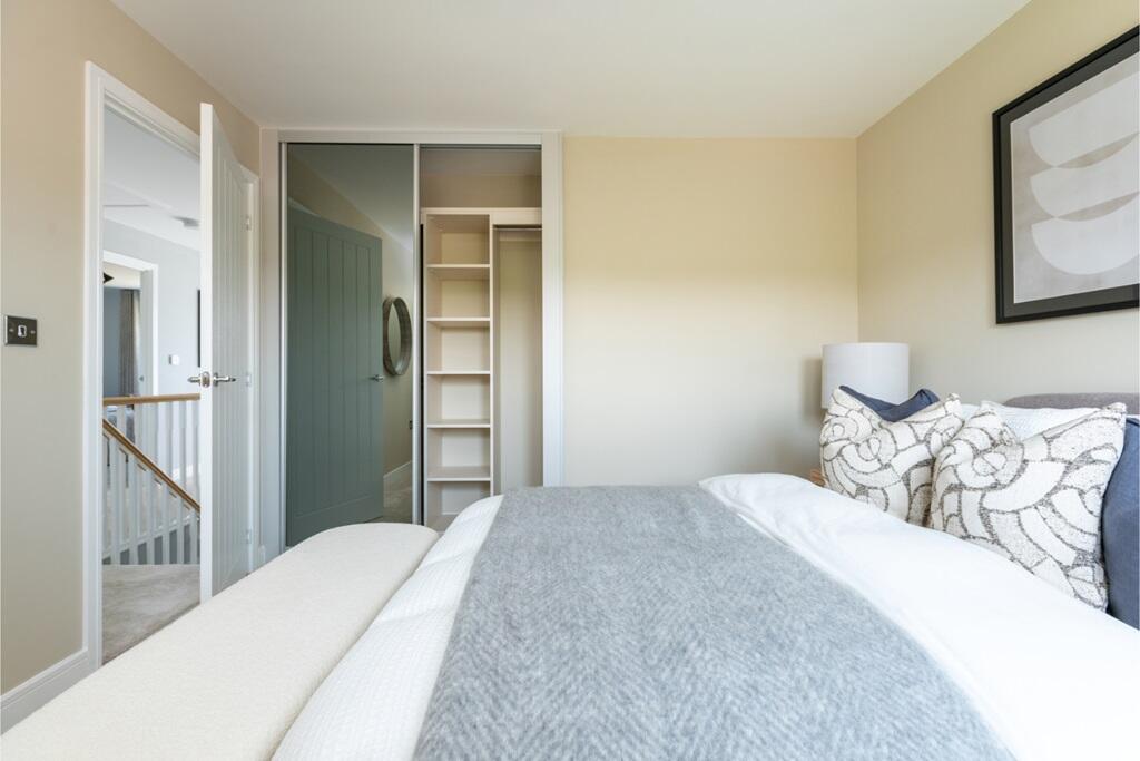 Maximise storage on the first floor with built in wardrobes