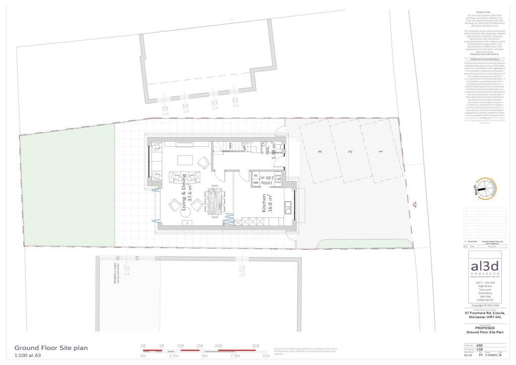 433 -116 - 67 Froxmere Rd Prop Site Plan 231024 co