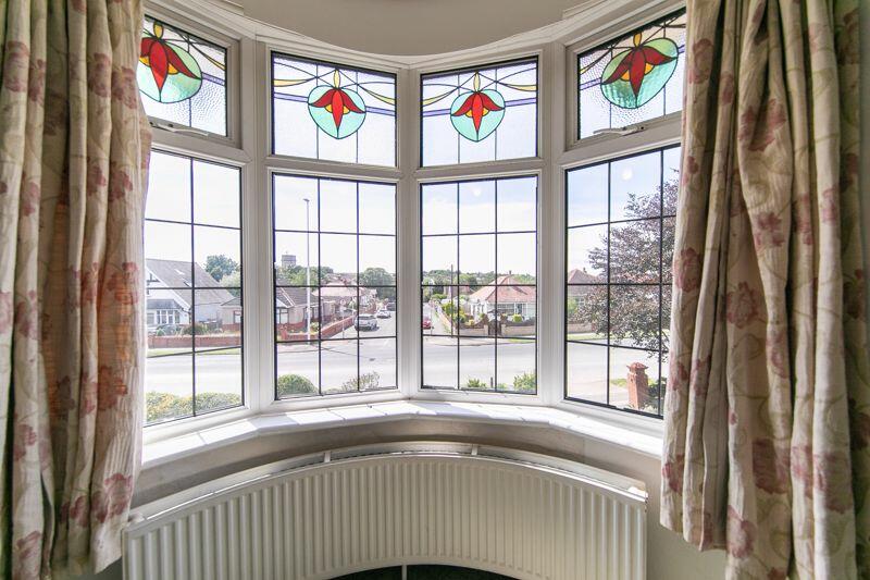 Bedroom one bay window