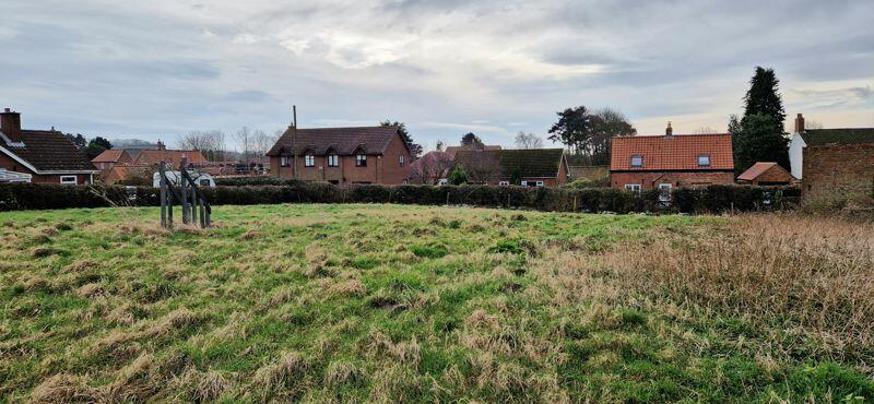 Site view onto North Road