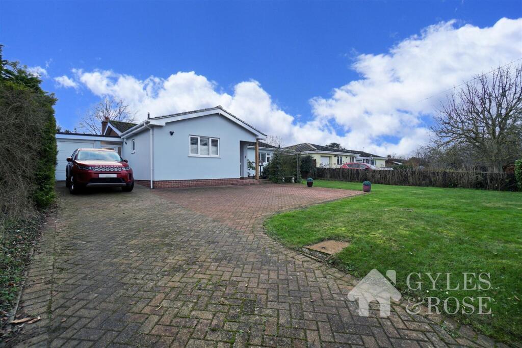 Driveway and front of property