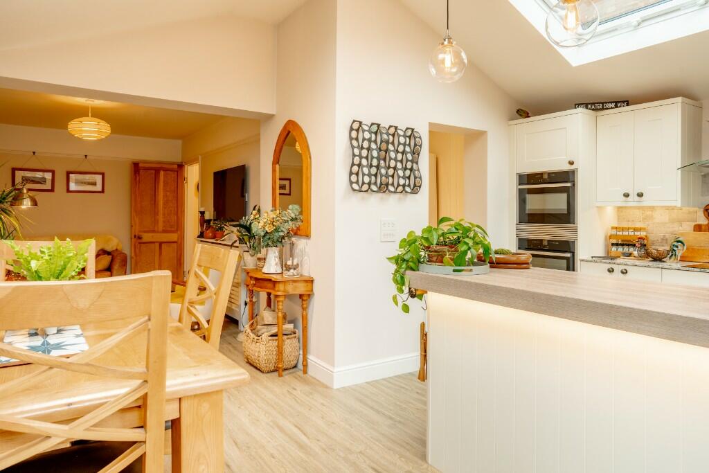 Vaulted kitchen