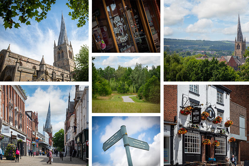 bar the spires local area collage