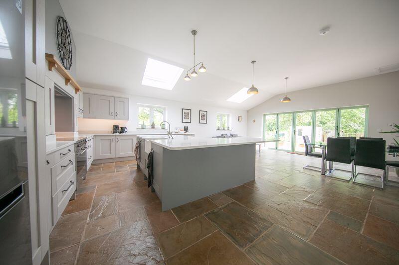 Kitchen, living and dining space