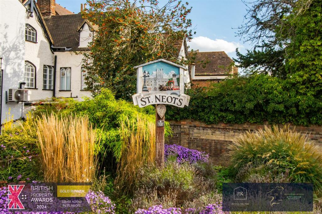 St Neots Sign Location.