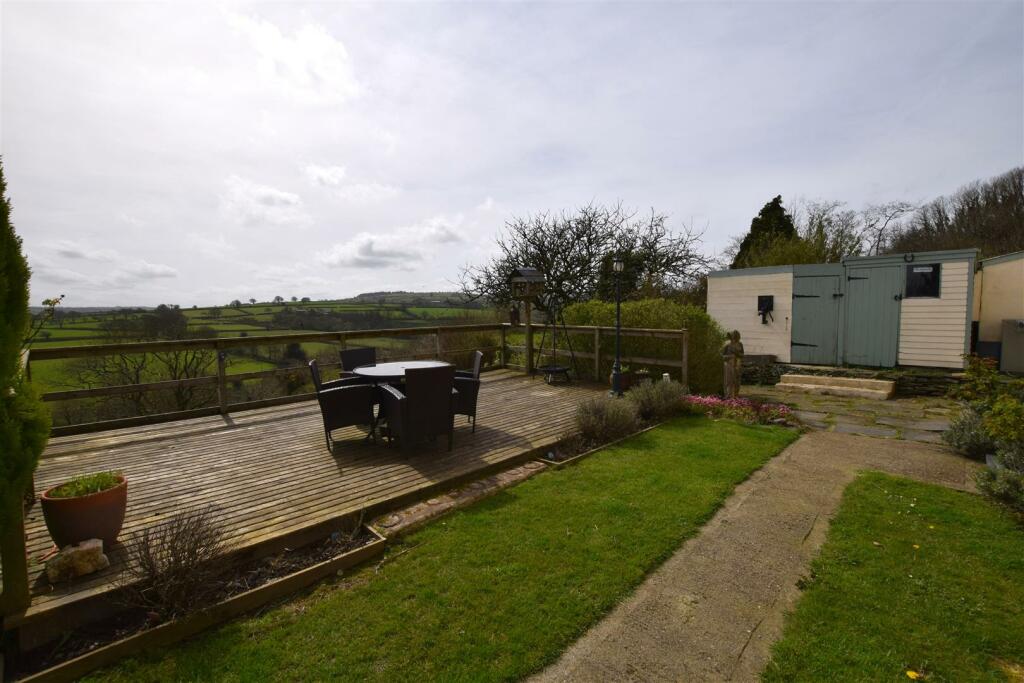 Decked Area / Front Garden