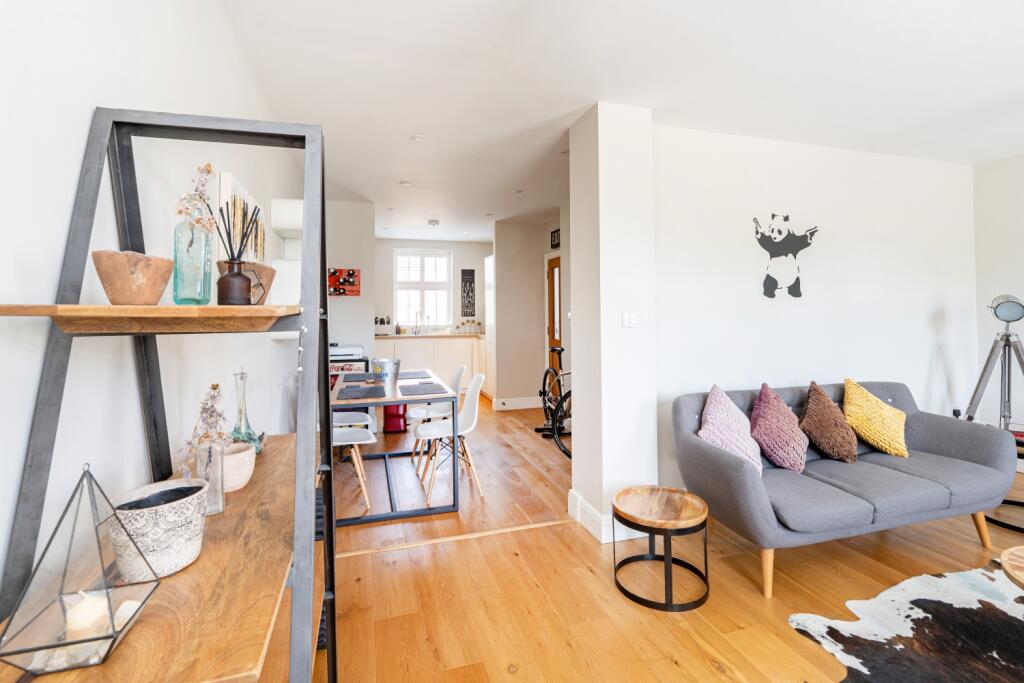 Living Room through to Kitchen