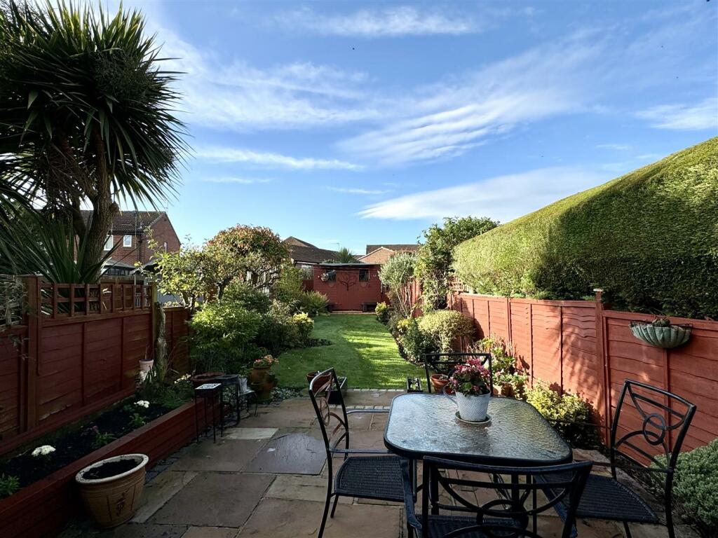 Rear garden