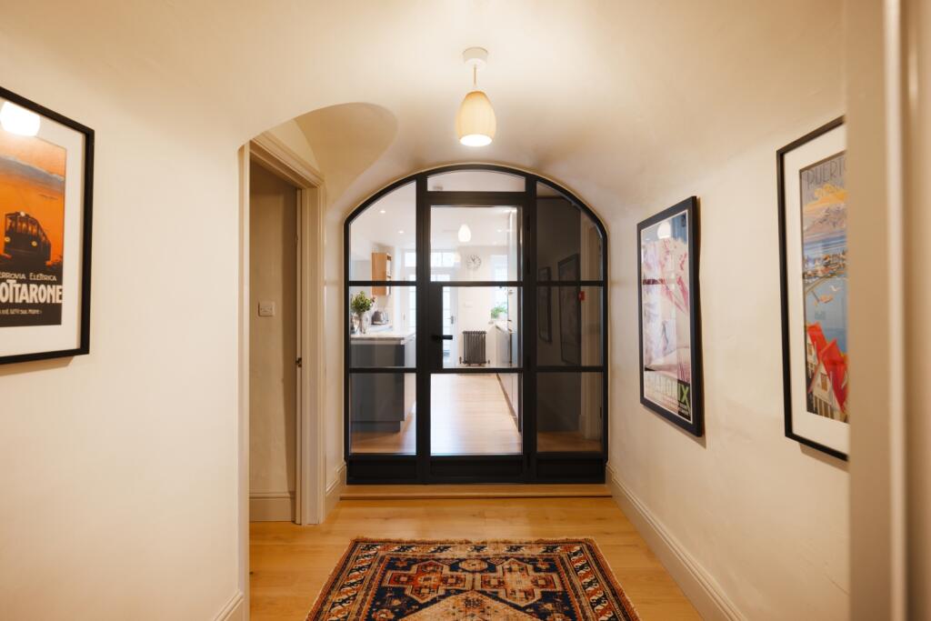 Hallway entrance to kitchen