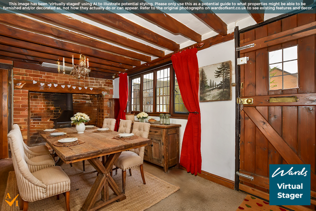 Dining Room - Virtually Staged