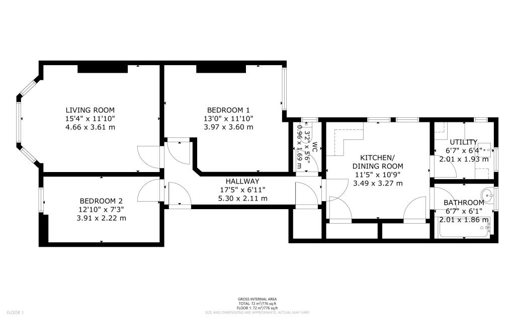 Flat 3, 28 Cathcart Hill, Tufnell Park, London, N19 5QN