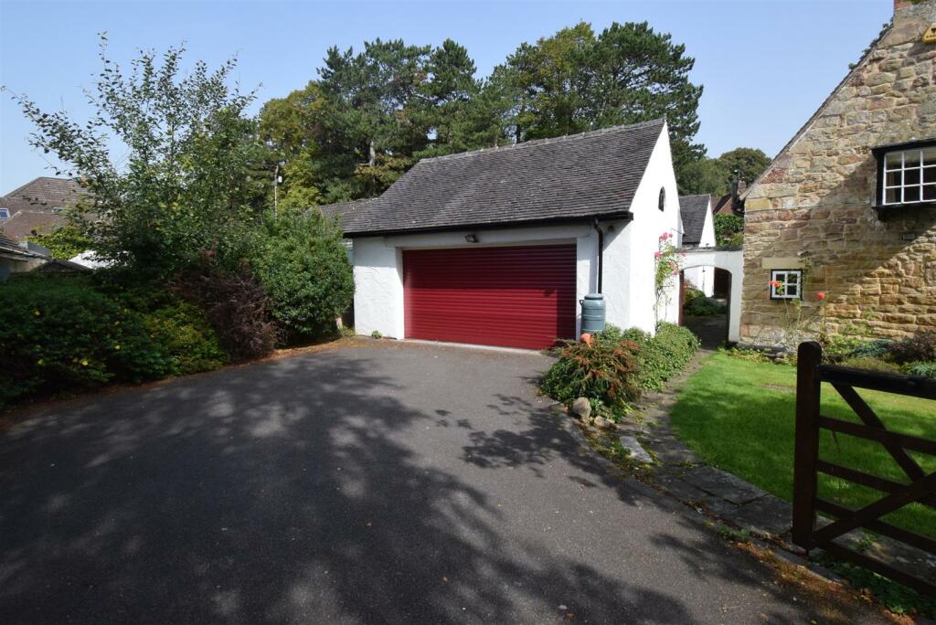 Double detached garage