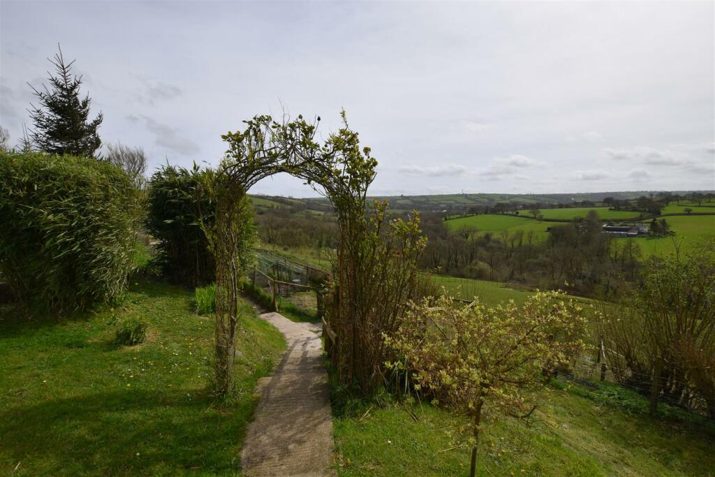 Steps down to Lower Garden