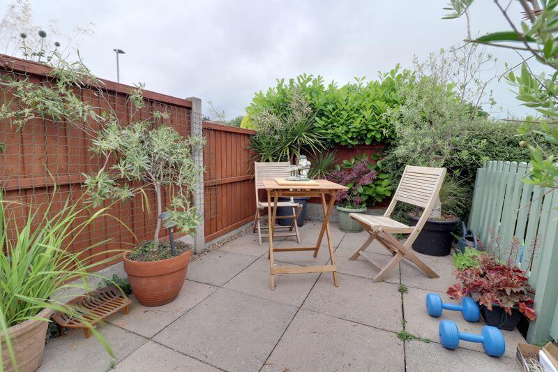 Paved Seating Area