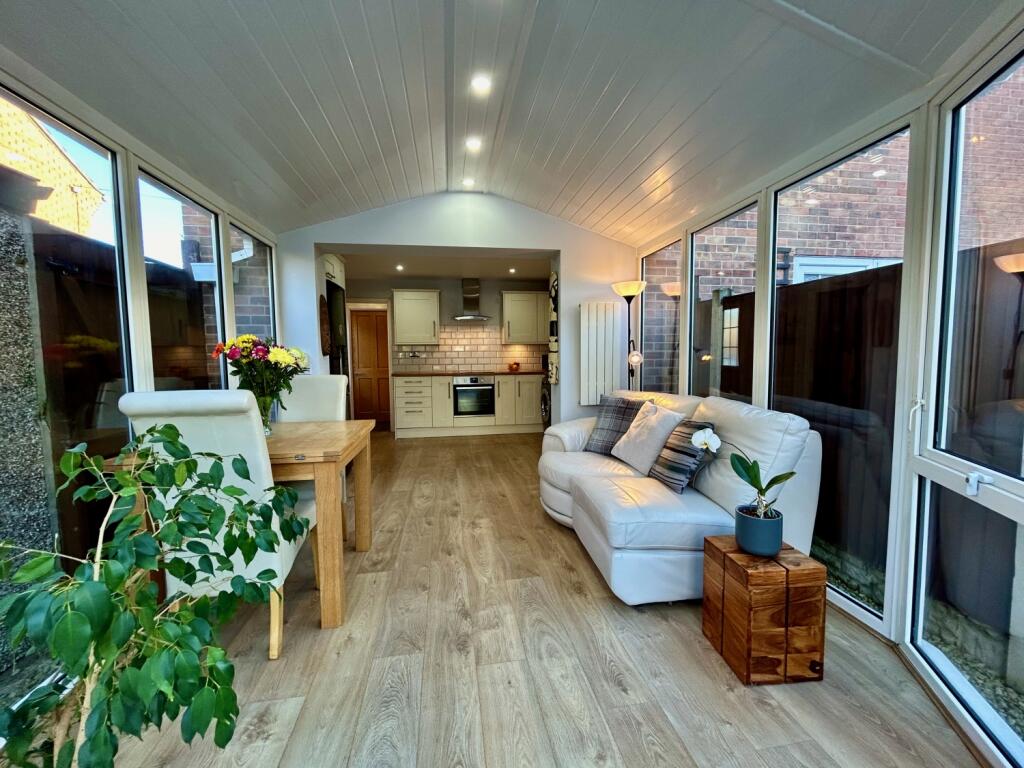 Kitchen with Conservatory