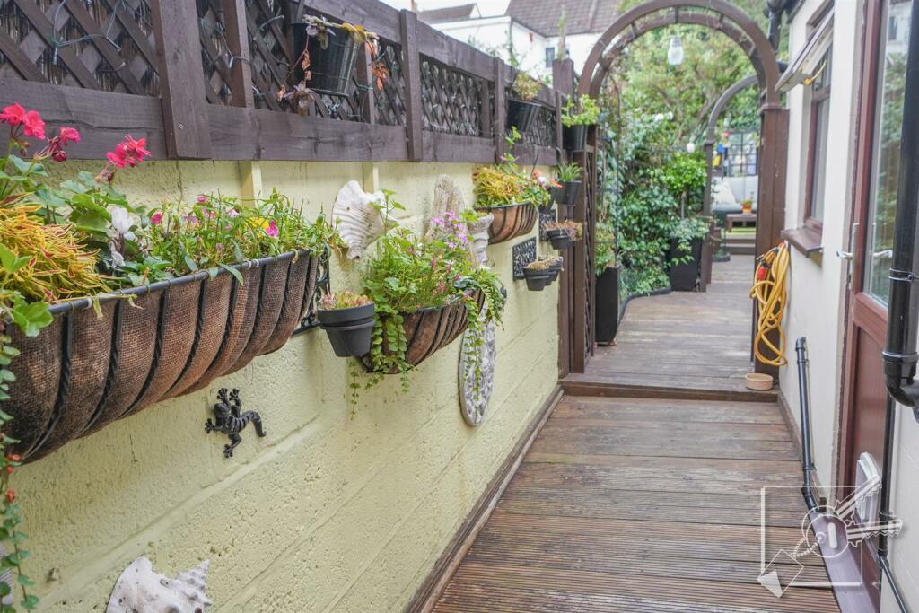 back door to garden