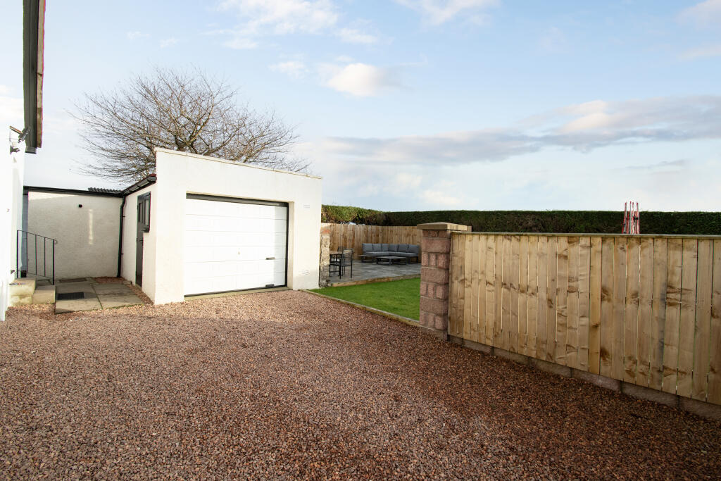 Single Garage and Driveway