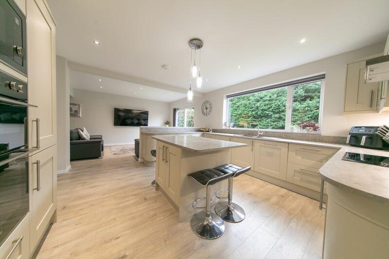 Kitchen, living and dining space