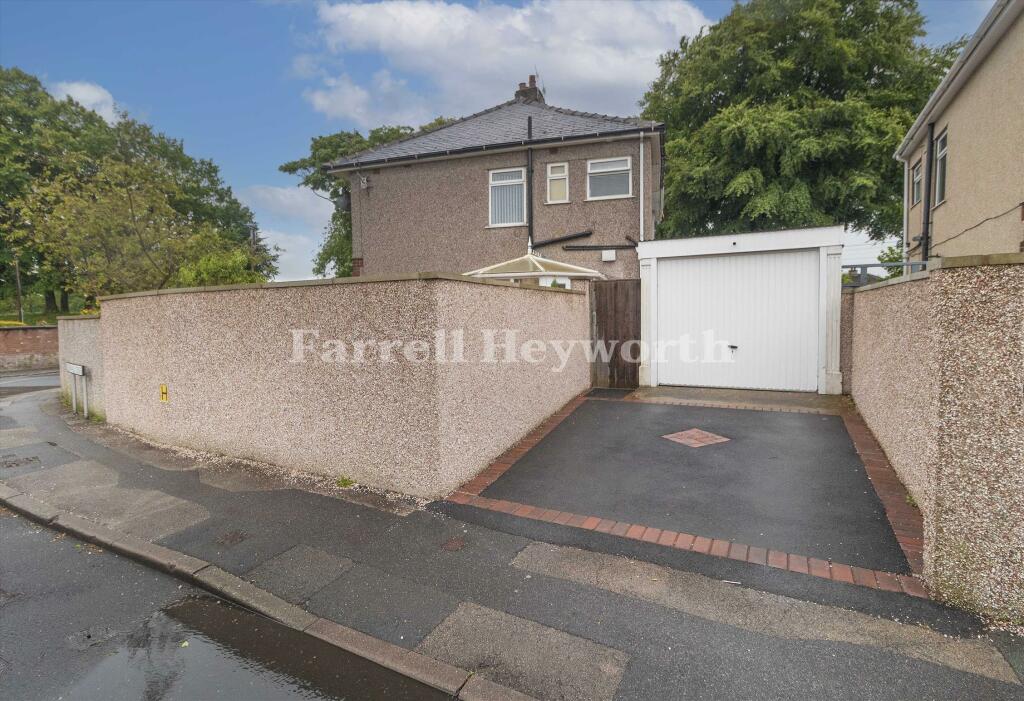 Driveway and Garage