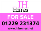 J H Homes logo