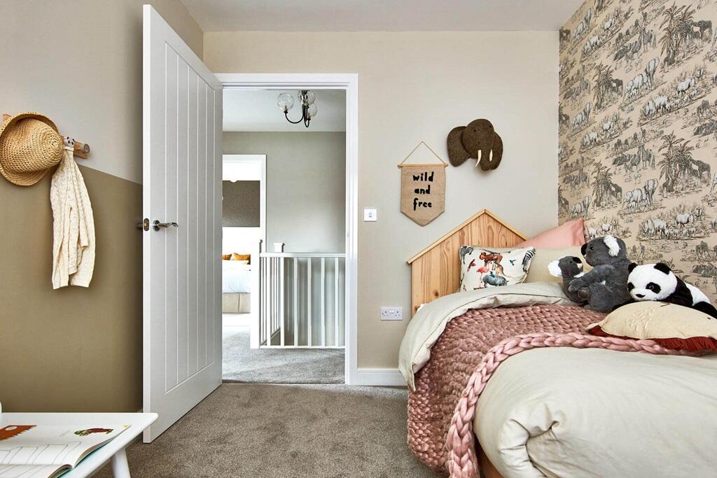 Bedroom 3 is an ideal children&#39;s room or home office