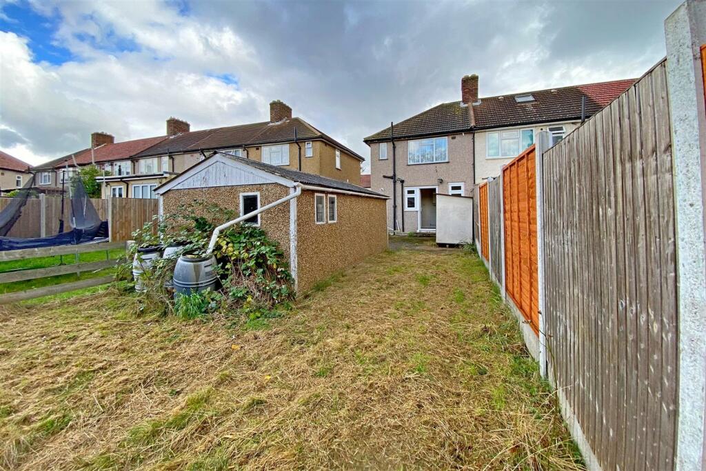 Rear Garden - West Facing