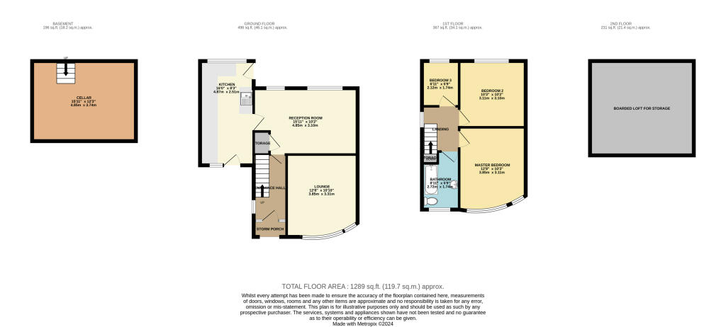 Floorplan - The Crescent, Bredbury, Stockport, ...