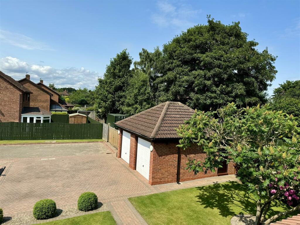 Double detached garage