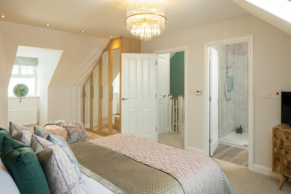 Plot 2 Stambridge ensuite to the master