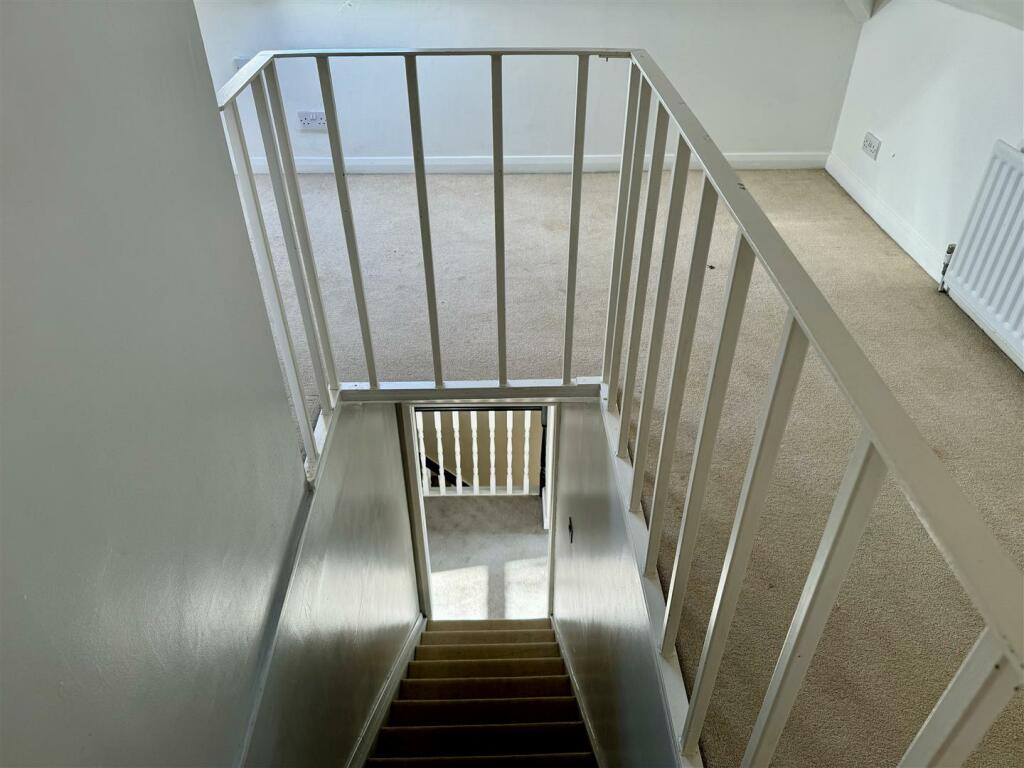 Stairs to second floor