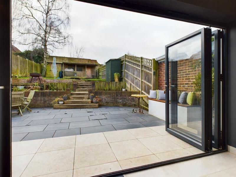 Bi-fold doors to patio