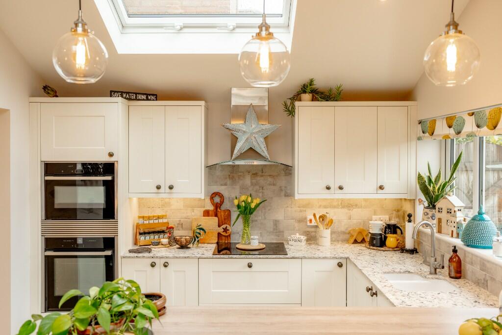 Vaulted kitchen