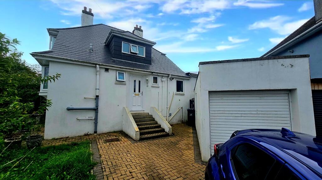 Driveway and garage