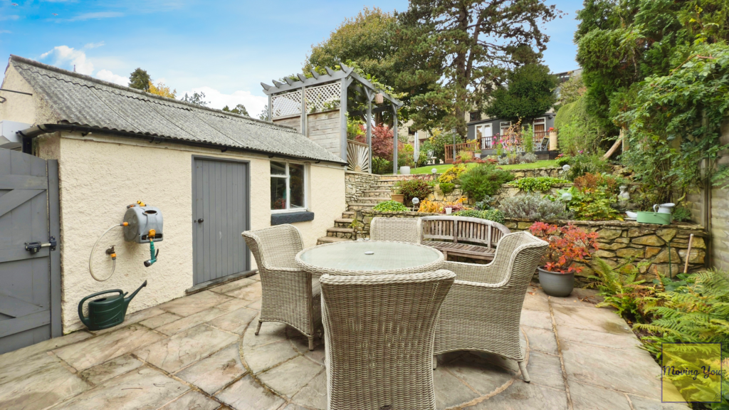 Patio seating area