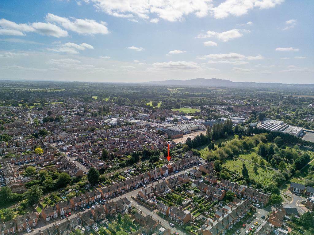 St. John&#39;s, looking toward Malvern Hills