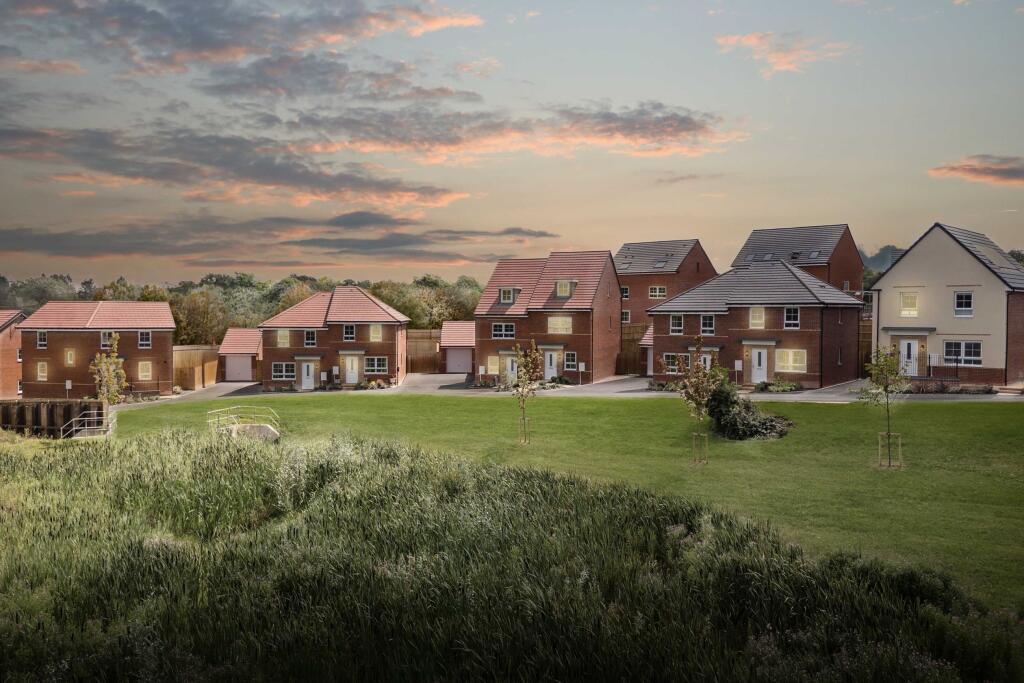 Exterior view of our homes at Poppy Fields in Uttoxeter