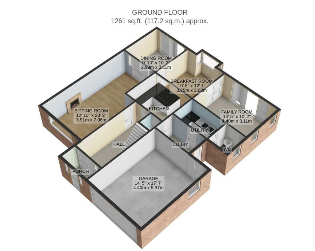 Ground Floor Plan.