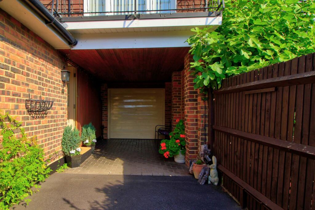 Carport &amp; integral garage