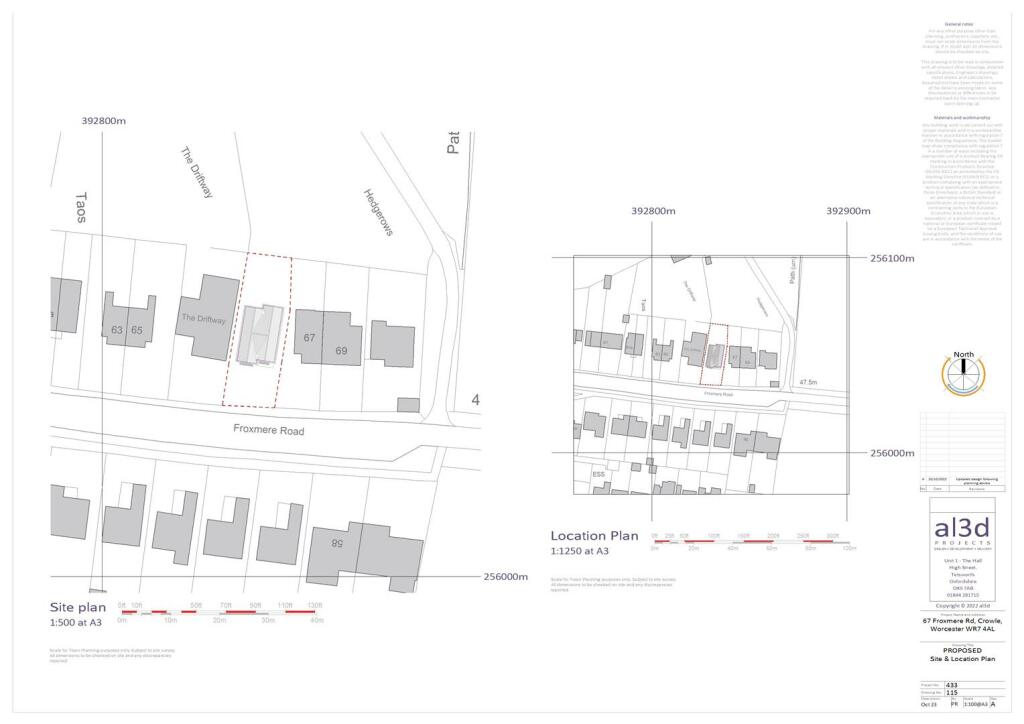 433 -115 - 67 Froxmere Rd Prop Site Loc Plan 23102