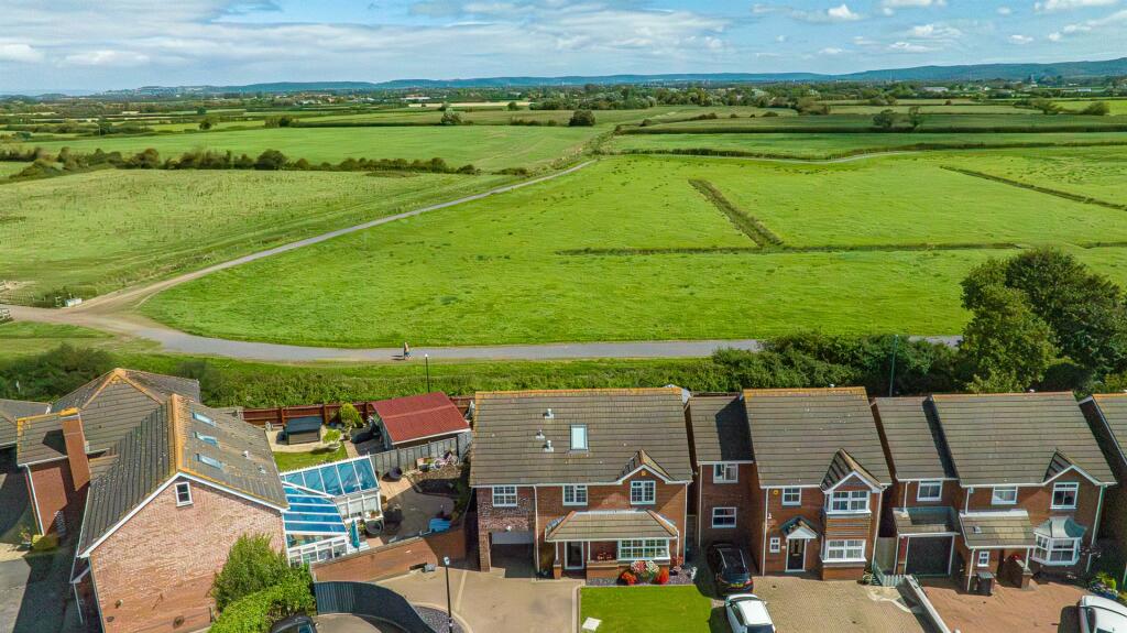 Drone Photo / Fields Behind