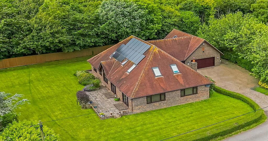 Front Elevation Aerial View